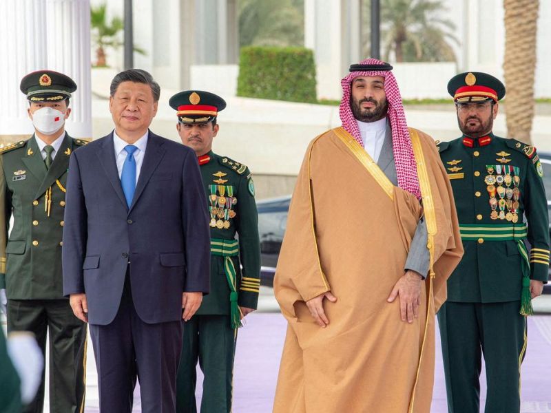 China’s Xi At Saudi Palace To Meet Royals On Mideast&nbsp;Trip
